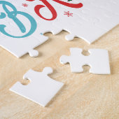 メリー&ブライトカラフルクリスマスツリーフェスティバル ジグソーパズル (側面)