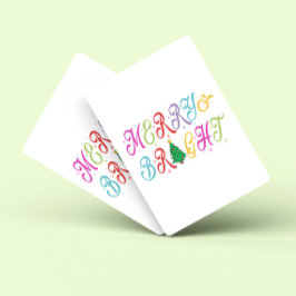 メリー&ブライトカラフルクリスマスツリーフェスティバル トランプ