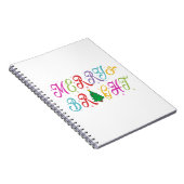 メリー&ブライトカラフルクリスマスツリーフェスティバル ノートブック (右側)