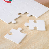 メリー&ブライトカラフルレトロフォント写真 ジグソーパズル (側面)