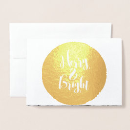 メリー&ブライトクラシックテーマ 箔カード