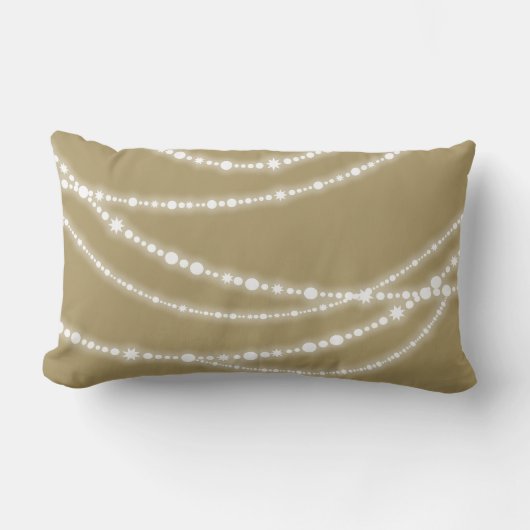 メリー&ブライトクリスマきらめくスライトホリデイ ランバークッション (正面)