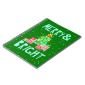 メリー&ブライトクリスマスツリー ノートブック (左側)