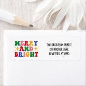 メリー&ブライトクリスマスペンギン ラベル (インサイチュ)