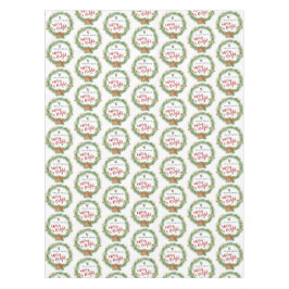 メリー&ブライトクリスマスリース テーブルクロス