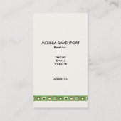 メリー&ブライトクリスマスリース 名刺 (裏面)