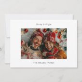 メリー&ブライトクリスマス シーズンカード (正面)