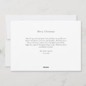 メリー&ブライトクリスマス シーズンカード (裏面)