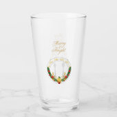 メリー&ブライトクリスマス タンブラーグラス (裏面)