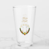 メリー&ブライトクリスマス タンブラーグラス (正面)