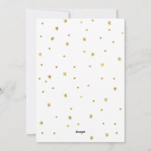 メリー&ブライトシンプルクリスマスクリスマスファミリーの写真 シーズンカード (裏面)