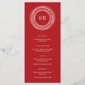 メリー＆ブライトスパークリングライトチックホリデーパーティー メニュー (正面)