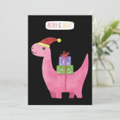 メリー&ブライトディーノホリデーカード シーズンカード (スタンド正面)