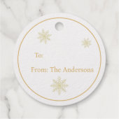 メリー&ブライトフォイルメッセージカード フェイバータグ (裏面)