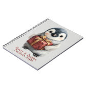 メリー&ブライトペンギン ノートブック (左側)