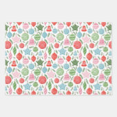 メリー&ブライトホリデー応援ラッピング紙シート ラッピングペーパーシート (正面2)