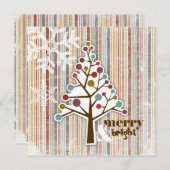 メリー&ブライトホリデー招待状 招待状 (正面/裏面)