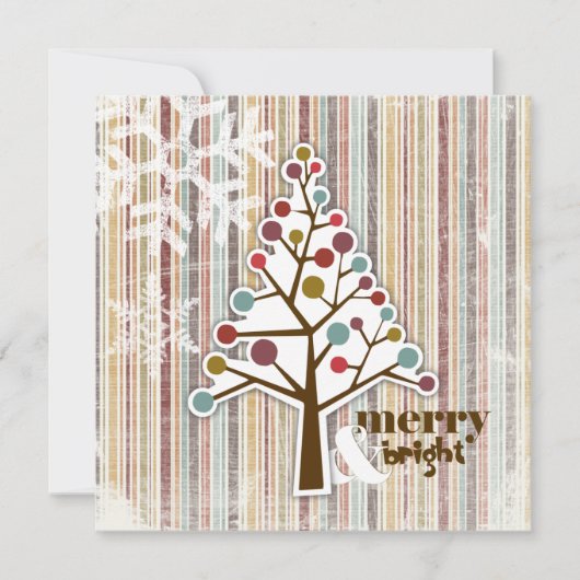 メリー&ブライトホリデー招待状 招待状 (正面)