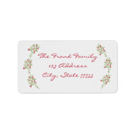 メリー&ブライトミストレトークリスマス住所 シール