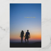 メリー&ブライトミニマル 箔シーズンカード (正面)