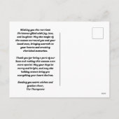 メリー&ブライトモダンタイプミックスホリデー葉書 シーズンポストカード (裏面)