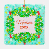 メリー&ブライトリース セラミックオーナメント (裏面)