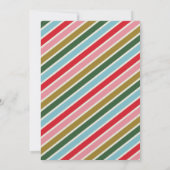 メリー&ブライトレトロカラフルクリスマスパーティー 招待状 (裏面)