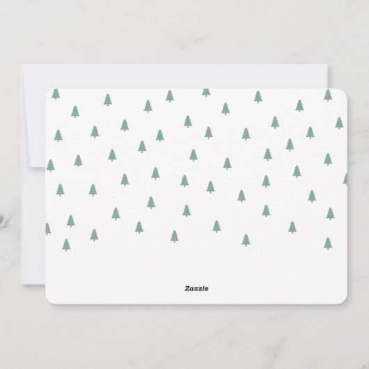 メリー&ブライトレトロカラフルフォトクリスマス シーズンカード (裏面)