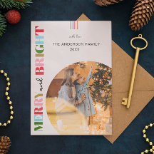 メリー&ブライトレトロクリスマスフォト