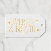 メリー&ブライトレトロスター ギフトタグ (正面 (横))