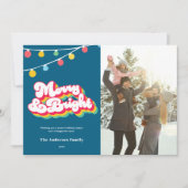 メリー&ブライトレトロ写真 シーズンカード (正面)