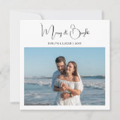 メリー&ブライトロマンチックなカップルのクリスマスカード シーズンカード (正面)