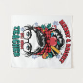 メリー＆ブライト先生へのギフト タペストリー (正面(横))