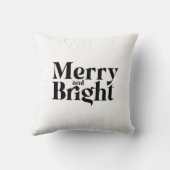 メリー&ブライト3家族フォトコラージクリスマス クッション (裏面)