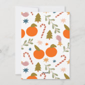 メリー&ブライト6フォトコラージクリスマスホリデー シーズンカード (裏面)