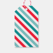 「メリー&ブライト」のカラフルクリスマス ギフトタグ (裏面)