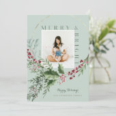 メリー&ブライト・ウォーター・カラー・グリーン・リース写真 シーズンカード (スタンド正面)