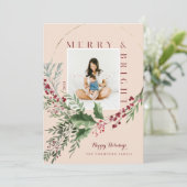 メリー&ブライト・ウォーター・カラー・グリーン・リース写真 シーズンカード (スタンド正面)