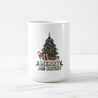 メリー&ブライト クリスマスツリー コーヒーマグカップ