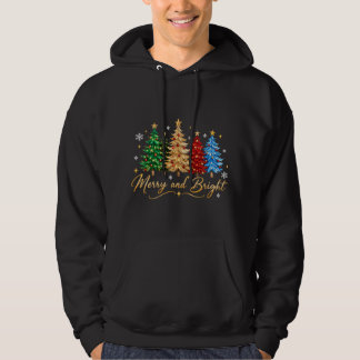 メリー&ブライト クリスマスツリーTシャツ パーカ