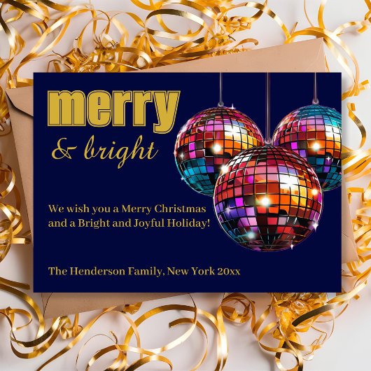 メリー＆ブライト ディスコボール シーズンカード