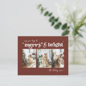 メリー＆ブライト ニュートラル クリスマス フォト ホリデー (スタンド正面)
