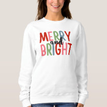 メリー&ブライト ファミリークリスマスTシャツデザイン