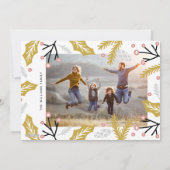 メリー＆ブライト | フォトホリデーカード シーズンカード (裏面)