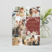 メリー＆ブライト　フォト　クリスマス　グリーティング シーズンカード (スタンド正面)