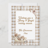 メリー＆ブライト フォト ホリデー クリスマス (裏面)