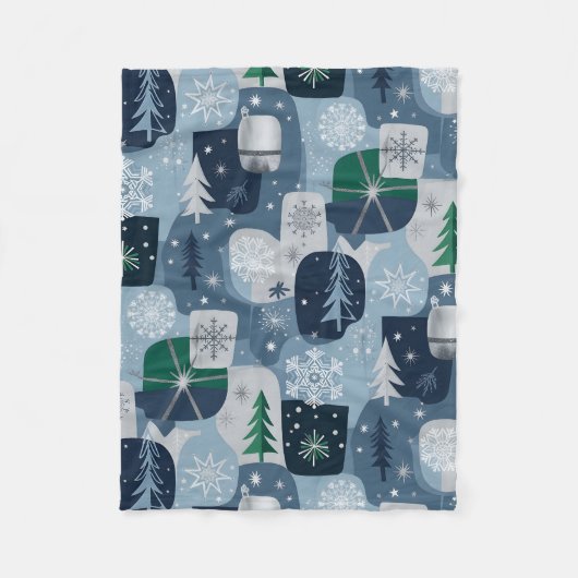 メリー＆ブライト フリースブランケット (正面)