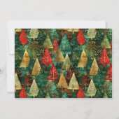 メリー＆ブライト モダン タイポグラフィ フォト シーズンカード (裏面)