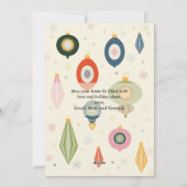 メリー＆ブライト ヴィンテージホリデーカード シーズンカード (裏面)