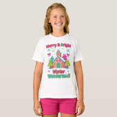 "メリー&ブライト 冬のワンダーランド" Tシャツ (正面フル)